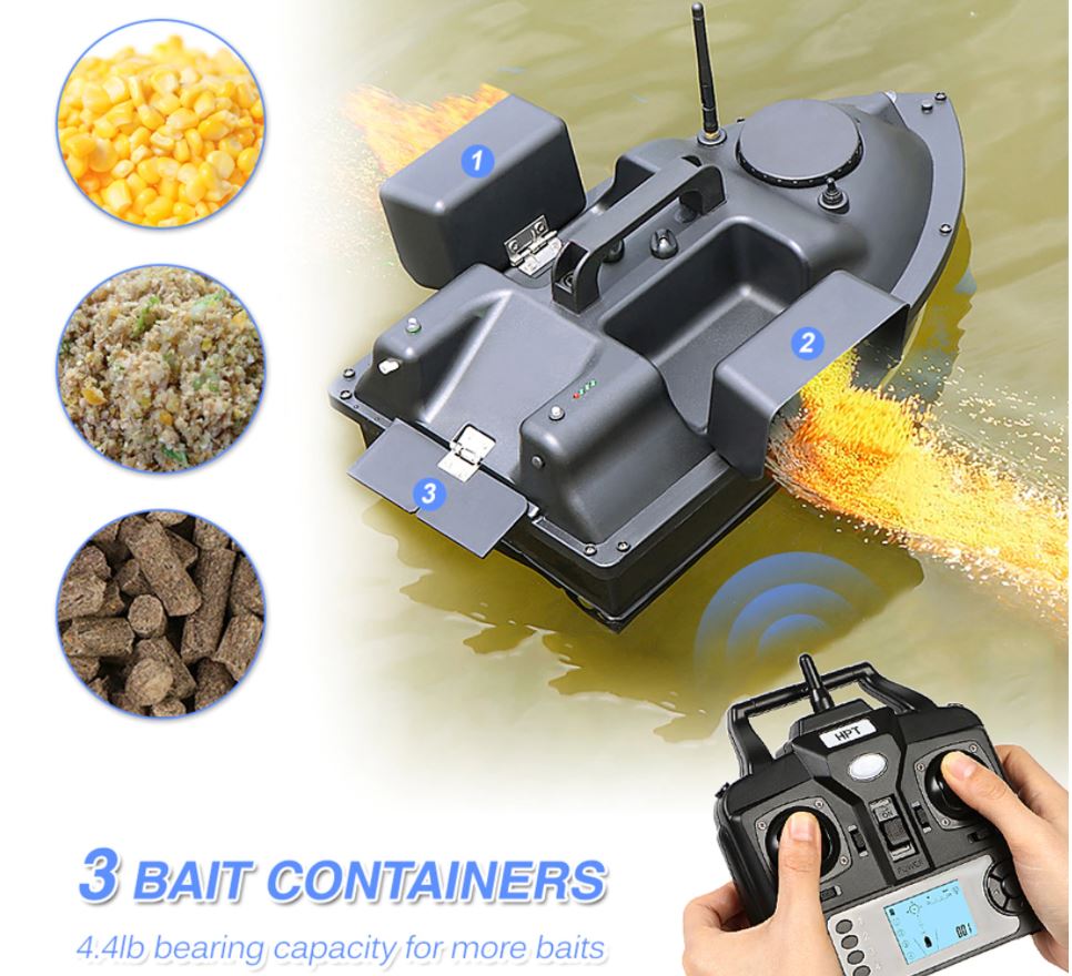 GPS Bait Boat With One Battery - South Staffs Trading